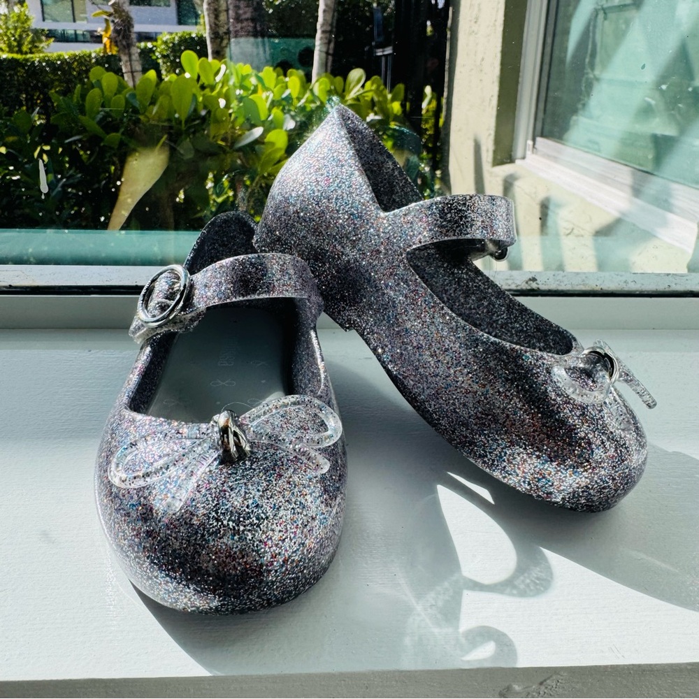 MINI MELISSA Sweet Love baby ballerina jelly shoes - Picture 2 of 10